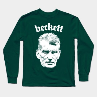 Samuel Beckett - Irish Poetry/Playwright Gift Long Sleeve T-Shirt